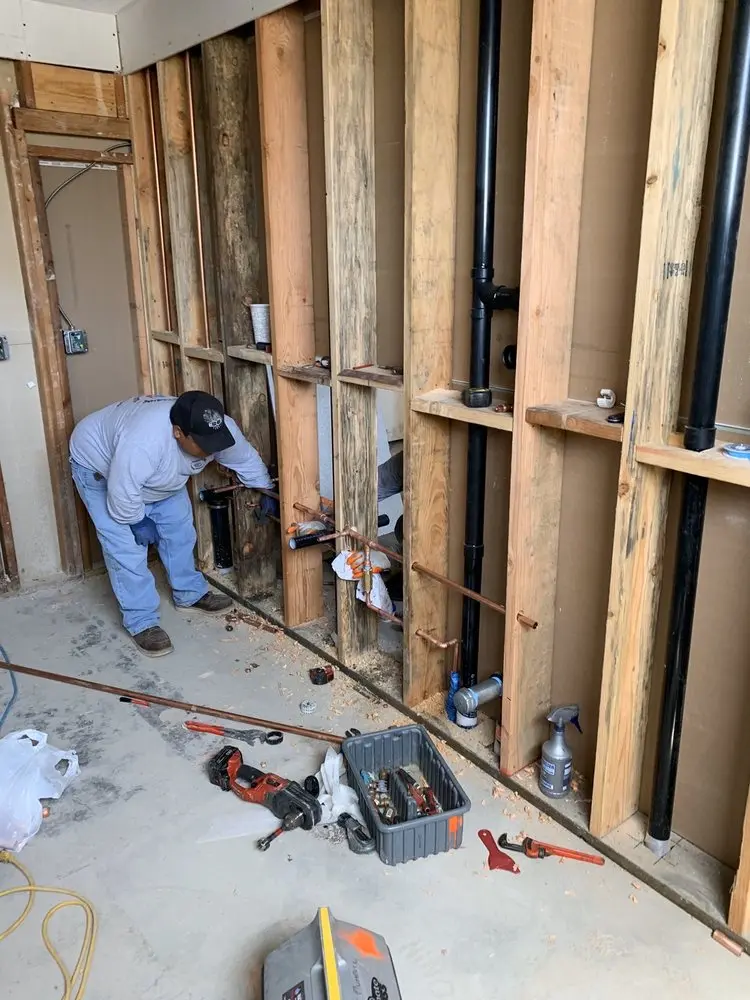 Commercial rough-in plumbing for Gas Line Repair in Sunset Beach